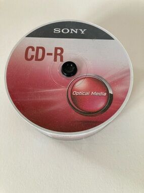 NWOT  SONY CD-R Optical Media Disc 700 MB 48x